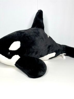 Large Shamu Orca Whale SeaWorld Plush